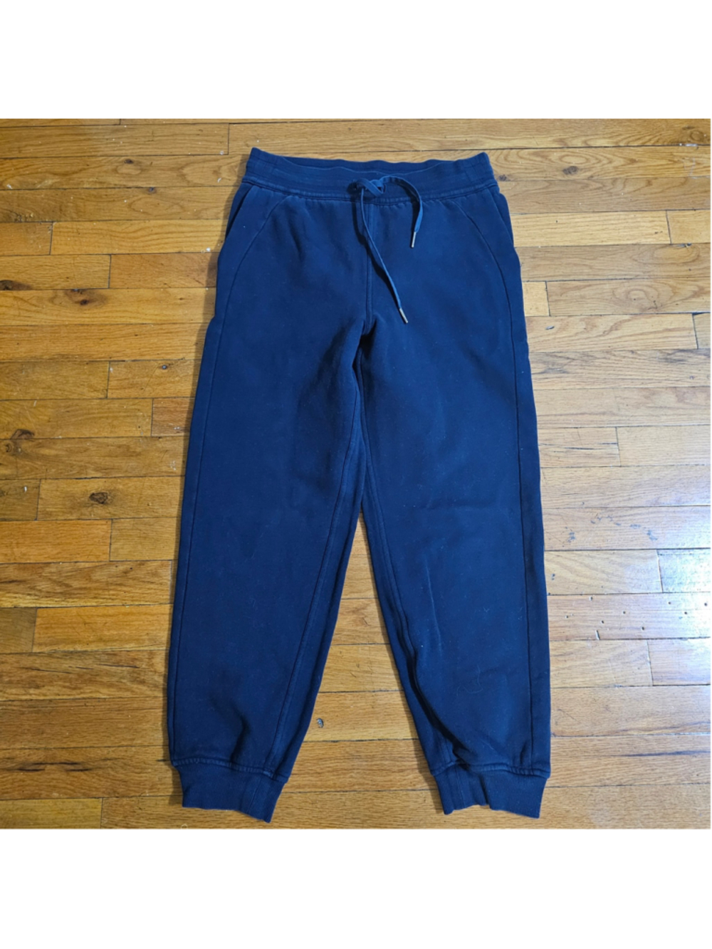 Lululemon Women’s Jogger Pants Size 8 Navy Blue Drawstring Athletic Sweatpants